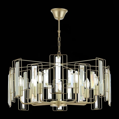 Подвесная люстра Evoluce Giano SLE103403-07 (220V, на цепи, круглые)