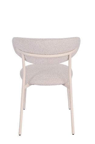 Стул обеденный Stool Group Ayla серый белые ножки 2 шт. УТ000042039