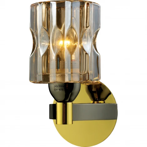 Бра N-Light 919 919-01-31 gold/dark chrome + shampagne