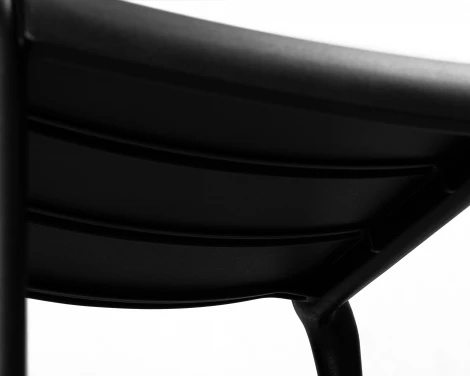 Стул полубарный DOBRIN NESSA (черный (B-03))