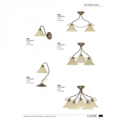 Потолочная люстра Nowodvorski Victoria 2998