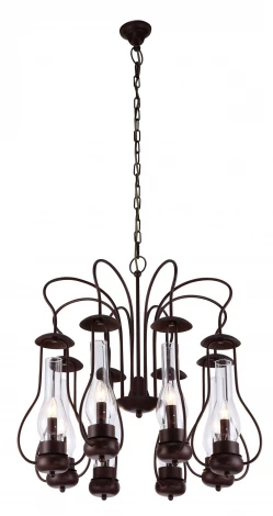 Подвесная люстра Arte Lamp Bulbo A8955LM-8BR