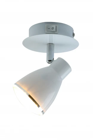 Спот Arte Lamp Gioved A6008AP-1WH (LED, 220V, выключатель, круглые)