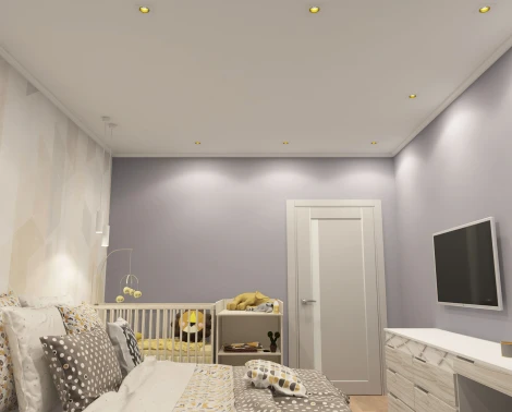 Встраиваемый точечный светильник Denkirs DK3071-WH+YE