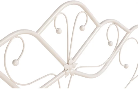 Двуспальная кровать Woodville Виктори 4 160х200 белая 403006