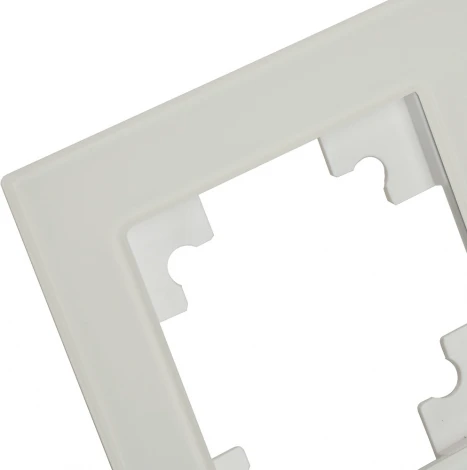 Рамка на 1 пост (белый) Stekker Катрин 49594