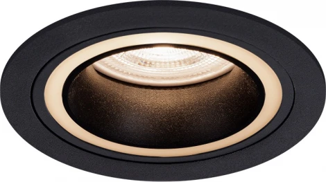 Встраиваемый светильник Arte Lamp Imai A2464PL-1BK (220V, круглые)