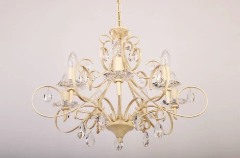 Подвесная люстра Doge Luce 311L07X4-904 (220V, на цепи, свеча)