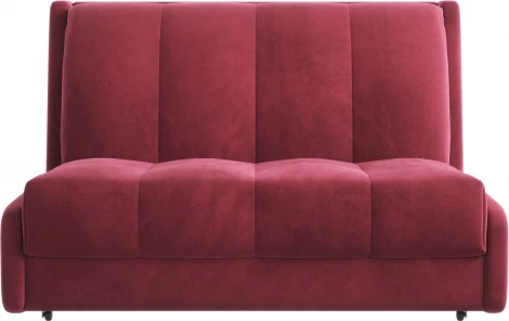 РИЧМОНД Кровать-диван прямой бордовый, 120 D1 furniture арт.AAA41374007
