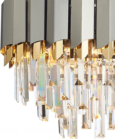 Подвесная люстра Natali Kovaltseva Queen Ii 81450/5C GOLD