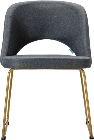 Стул Lars темно-серый/Линк золото R-Home арт.410120134h_Dark grey