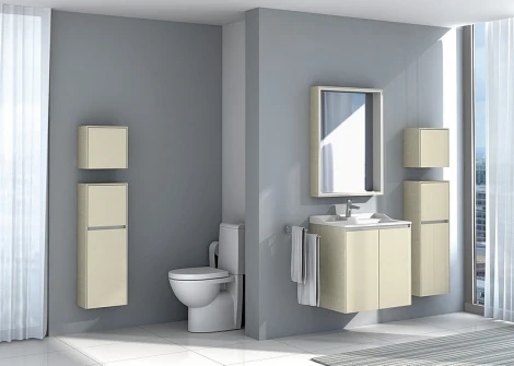 Мебельная раковина Акватон Фабиа 650 белая