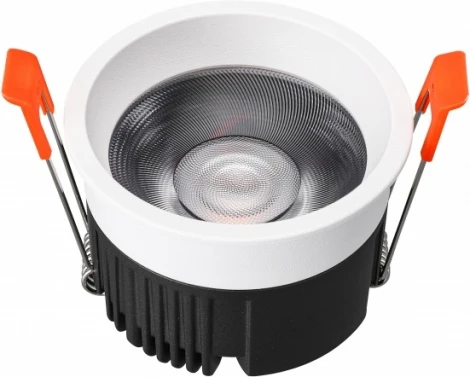 Встраиваемый светильник iLedex Mars 112-12W-D80-4000K-24DG-WH (220V, круглые)