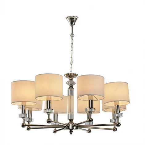 Подвесная люстра Lumien Hall Salento LH1049/8H-NK-WT