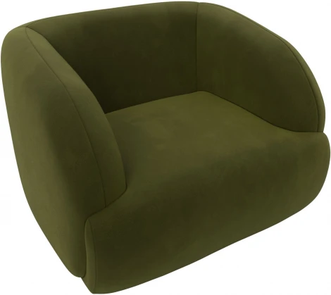 Кресло Лига-041 (Зеленый/Микровельвет) Лига Диванов арт.121937