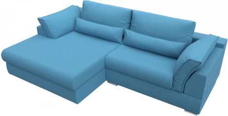 Диван угловой Пекин угол левый Лига Диванов (Рогожка) арт.123514L