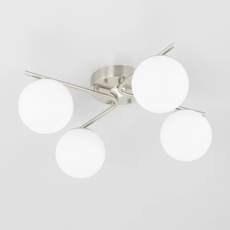 Потолочная люстра RGB с пультом управления Citilux Адам Смарт CL228A141 (LED, 220V, умный дом - Алиса, шарики)