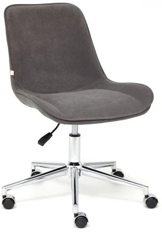Кресло STYLE флок , серый, 29 Tetchair 13563