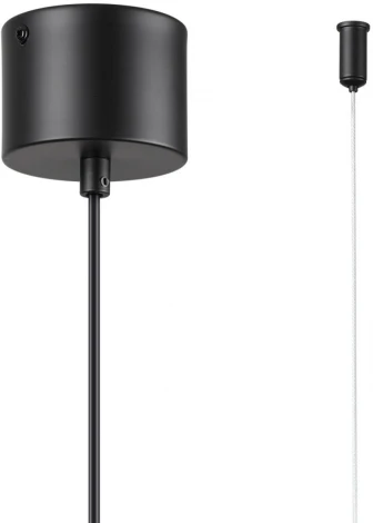 Подвесной светильник Lumion Toronto 6561/2 черный/прозрачный/металл/стекло G9 2*20W 220V (на проводе)