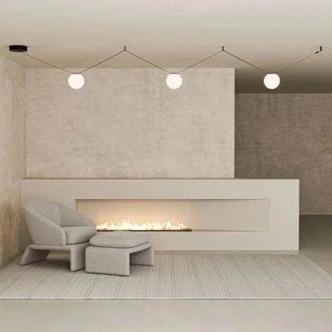 Комплект ременной трековой системы Belty, светодиодные 48V 15W Denkirs Belty SET DK55SET24-01-BR