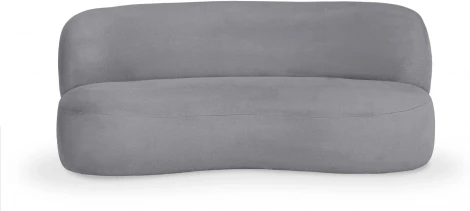 Диван Patti 1900 ОГОГО (арт.853236), (Мех/Серый)