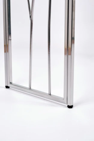 Консольный стол AllConsoles 1123-CS clear серебряный