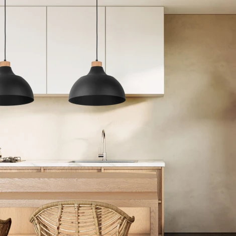 Подвесной светильник TK Lighting Cap 2071 Black (220V, на проводе)