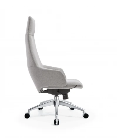 Кресло руководителя TopChairs Bow в ткани серый TopChairs УТ000042981