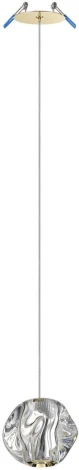 Подвесной светильник Odeon Light Jemstone 5085/5L золото/прозрачный/металл/акрил LED 5W 4000K 240Лм (220V, на проводе, шар)