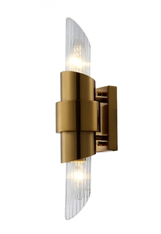Бра Crystal Lux Justo AP2 BRASS (220V)