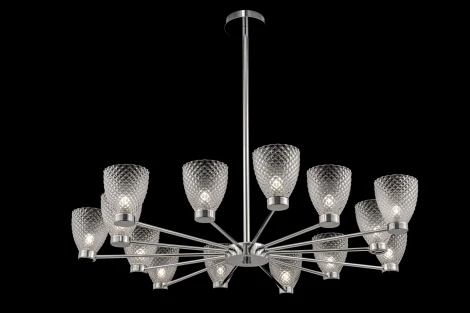 Потолочная люстра на штанге Maytoni Ralar MOD068PL-14CH (220V)