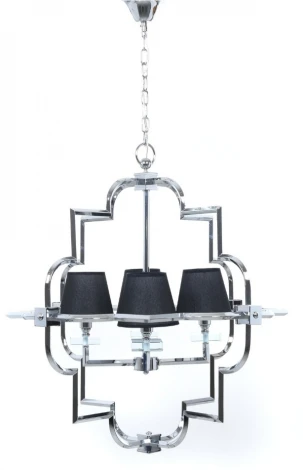 Подвесная люстра Lumina Deco Baltimore LDP 8020-4 CHR+BK