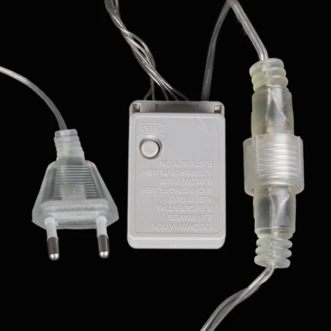 Гирлянда светодиодная с контроллером Бахрома 5 х 0,6 м Sneha A-056 BL