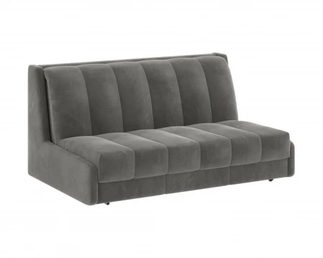 Кровать-диван прямой серый, 160 D1 Ричмонд AAA41324004 Premier 25
