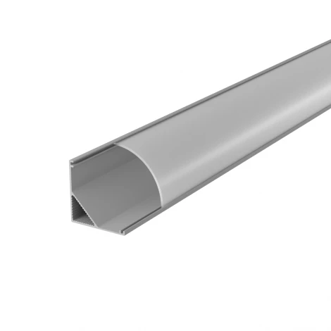 Профиль алюминиевый угловой накладной серый 16х16х2000мм толщина 0,3мм Wolta WAP WAP-S-16/16/2000-A-LITE