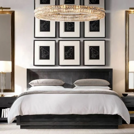 Подвесной светильник L'Arte Luce Spiridon L27718.92 (220V, хрусталь, на тросе, кольцо)