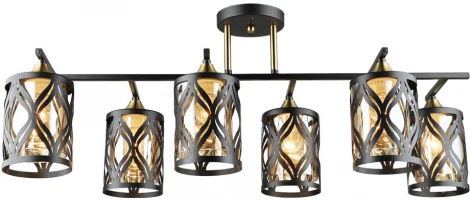 Потолочная люстра Wedo Light Miren WD3632/6C-CO-BK-AM