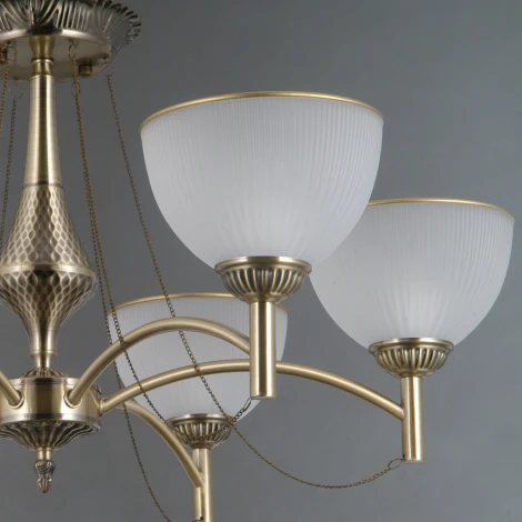 Потолочная люстра на штанге ILLUMICO IL0653-6CSQ-25AB ELITE