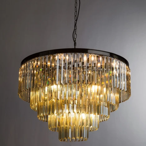 Подвесная люстра Divinare Nova Cognac 3002/06 SP-18
