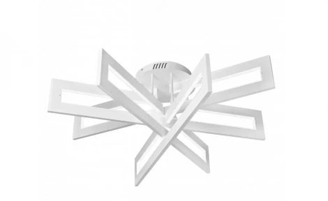 Потолочная люстра iLedex Stalker 9082-R800-X 128W WH (220V, пульт управления)