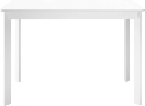 Стол DikLine LK90 Керамика Mono white (белый матовый) /подстолье белое/опоры белые арт.00-00076715