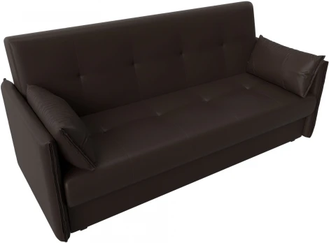 Диван-книжка Лига-018 (Коричневый/Экокожа) Лига Диванов арт.117887