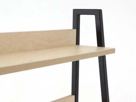 Стеллаж Board большой ОГОГО 722937 (черный, бежевый)