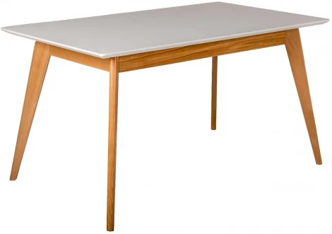 Стол R-Home Лунд раскладной 120-160 БУК-Белый