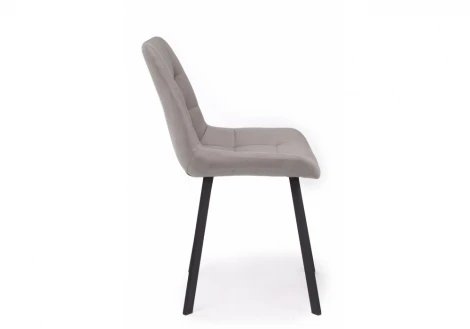 Стул на металлокаркасе Челси 360 П латте (zd 290) / черный np 632493