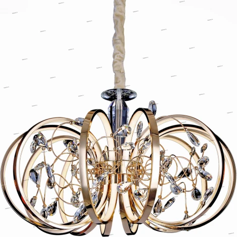 Подвесная люстра ST Luce Ottavo SL923.203.12 (LED, 220V, хрусталь, на цепи)