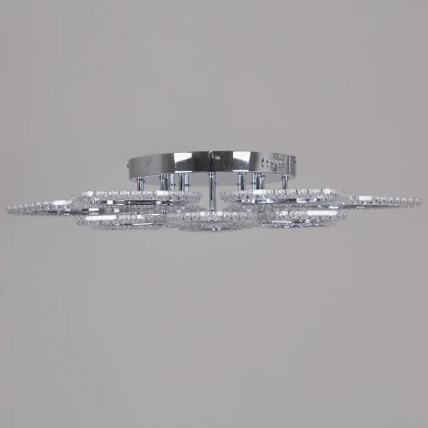 Потолочная люстра светодиодная на штанге с регулировкой цветовой температуры, яркости и ночным режимом Reluce 09865-0.3-6+6A CR