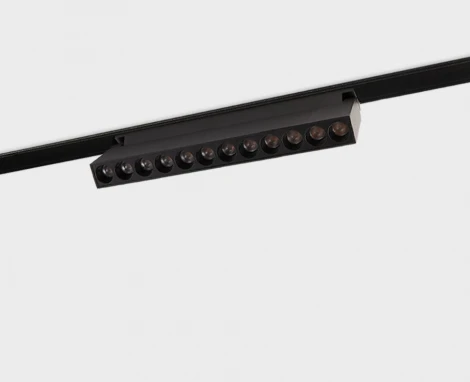 Трековый светильник магнитный 12W 48V Italline IT012-5023 black 3000K