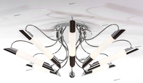 Потолочная люстра IDLamp Milada 401/8PF-LEDChrome