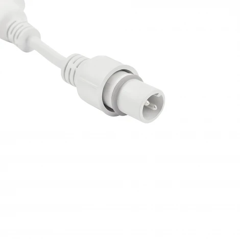 Провод-шина для гирлянд серии F90PRO 2м. 5 Т-коннекторов, шаг 50см статика/мерцание IP67 белый Uniel UCX-F90 T05/2M/WH